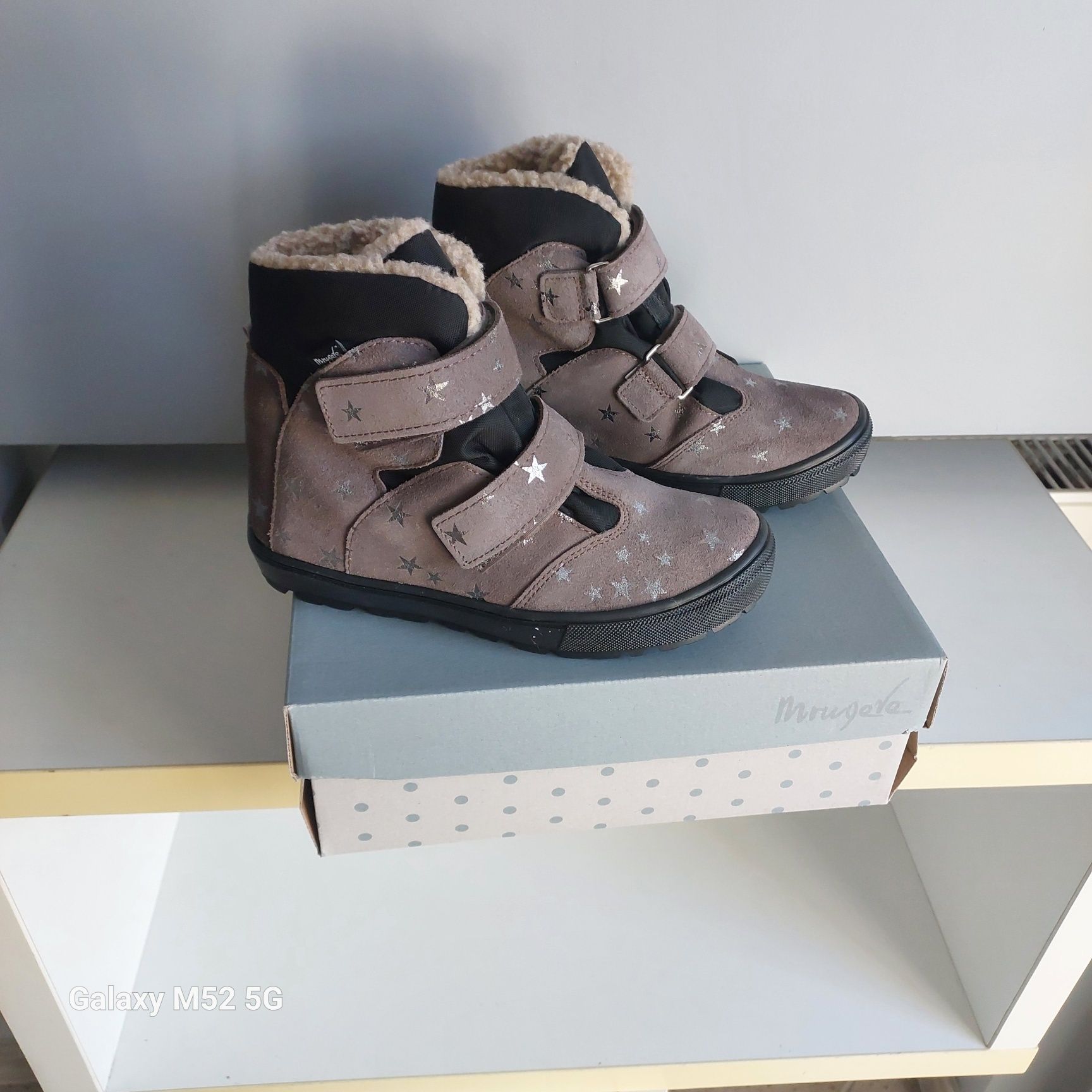 Mrugała zimowe IWO 7381/1-08 TAUPE STARS roz.35 Wyprzedaż