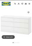 Komoda ikea 6 szuflad/REZERWACJA
