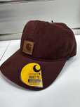 czapka carhartt canvas brown oryginalna regulowana nowa