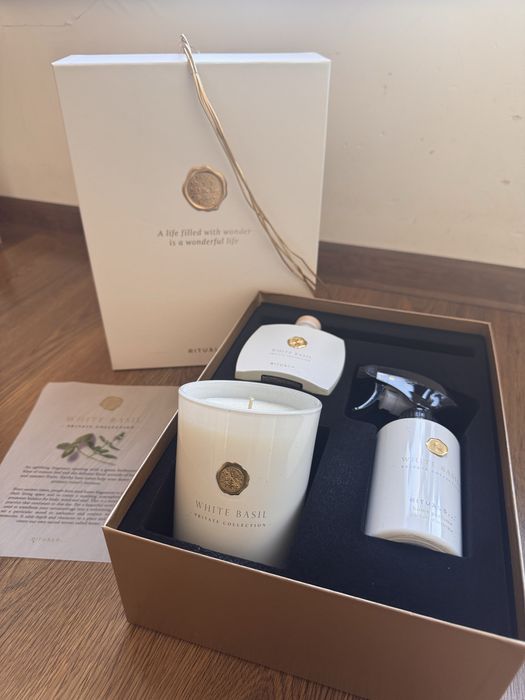 Rituals private collection White Basil Gift Set L zestaw prezentowy