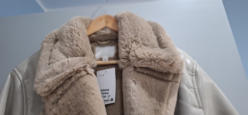 Kurtka kożuch Rozm M h&M nowy