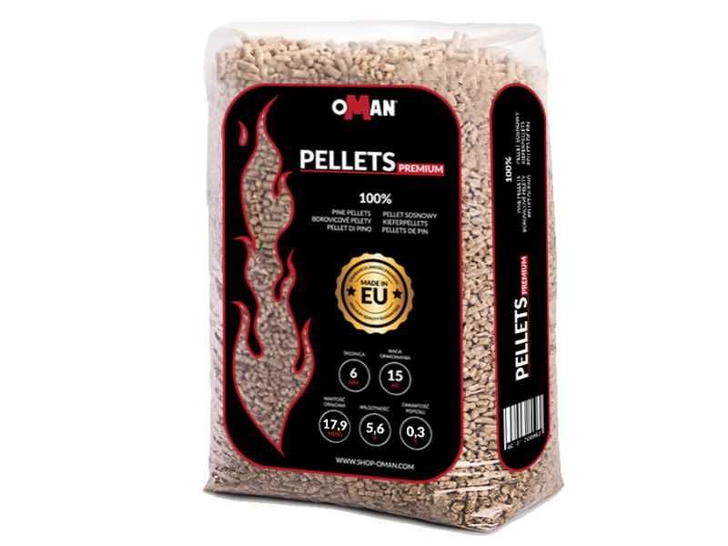 POLSKI Pellet Pelet Oman Premium paleta 975 kg 6mm Olczyk Olimp Lava