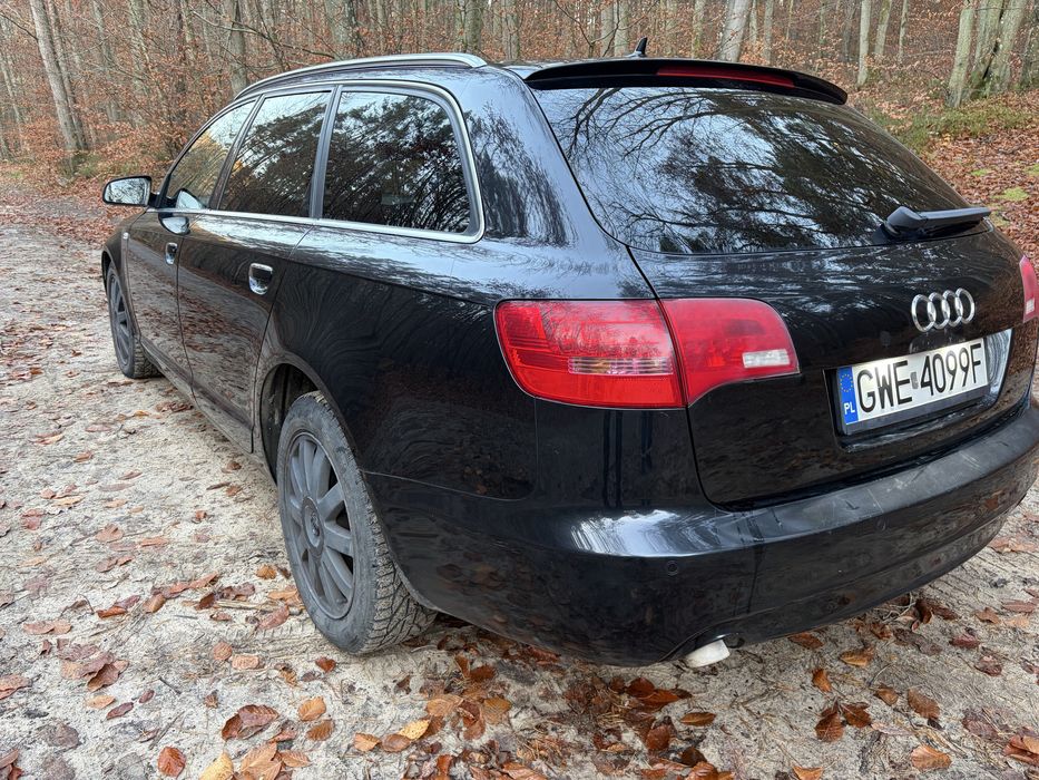 Audi a6 3xsline 240km quattro 2008 kamera el fotele