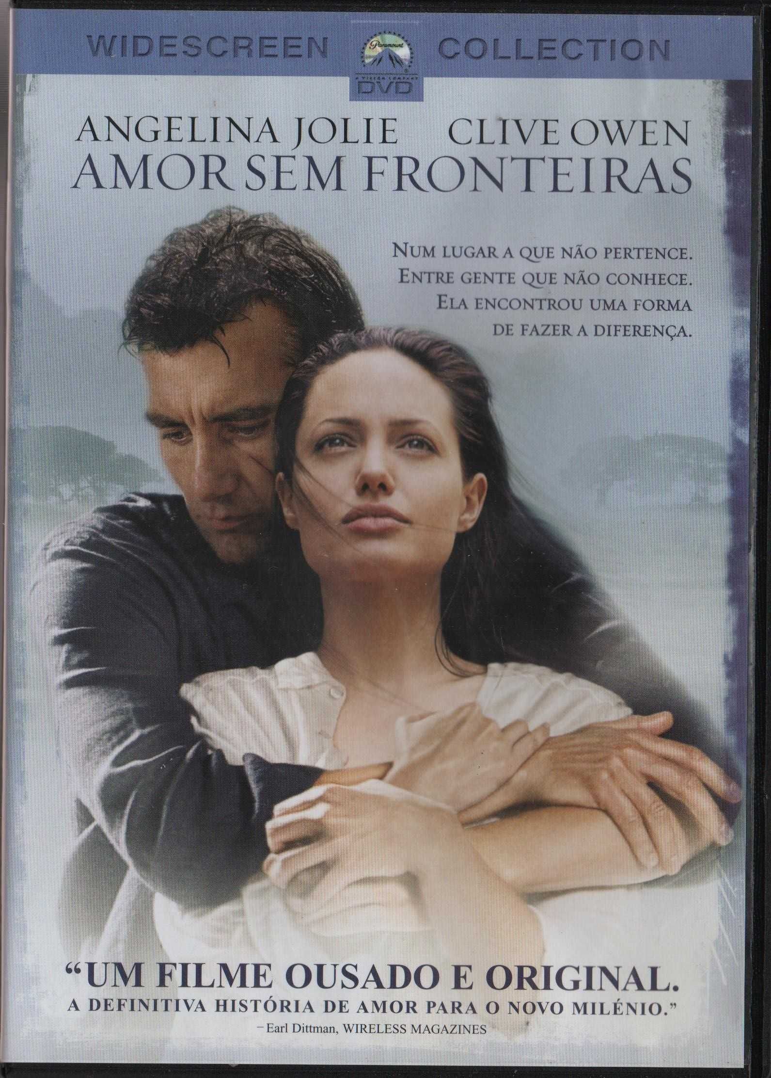 Dvd Amor Sem Fronteiras - drama - Angelina Jolie/ Clive Owen - extras
