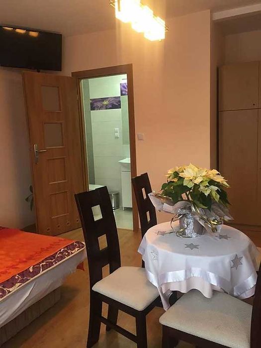 Noclegi Krynica pokój z łazienką, wieża widokowa