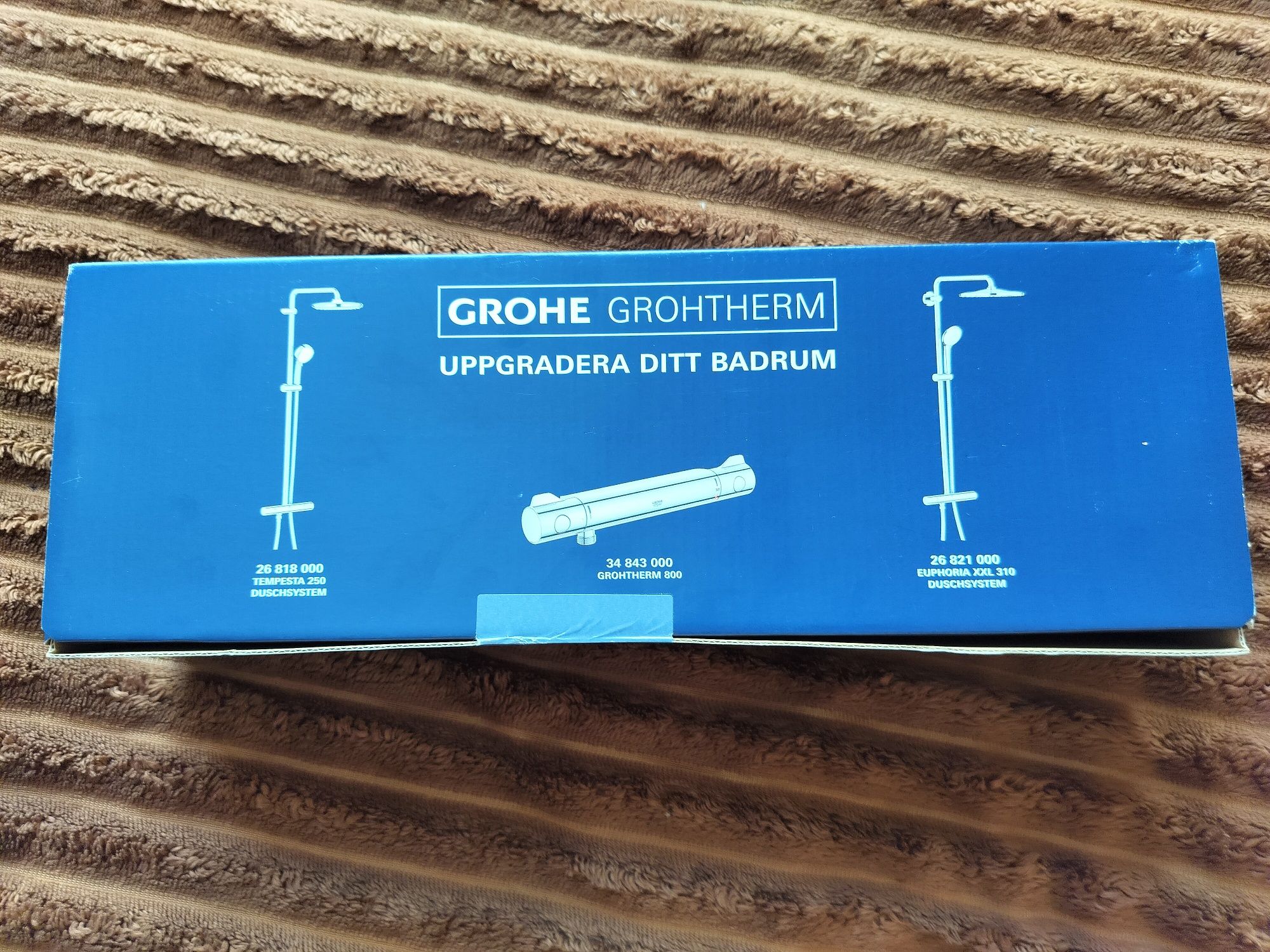 Термостат для душу  GROHE GROHTHERM 800 TERMOSTAT(змішувач)