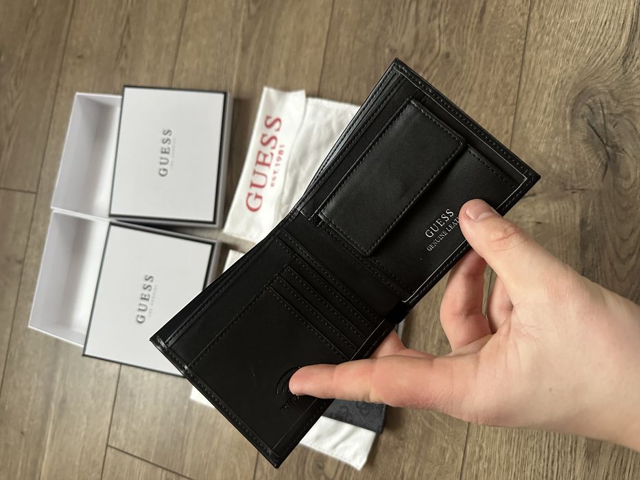 Гаманець Guess чоловічий гуес, кошелек Гесс, Гуесс