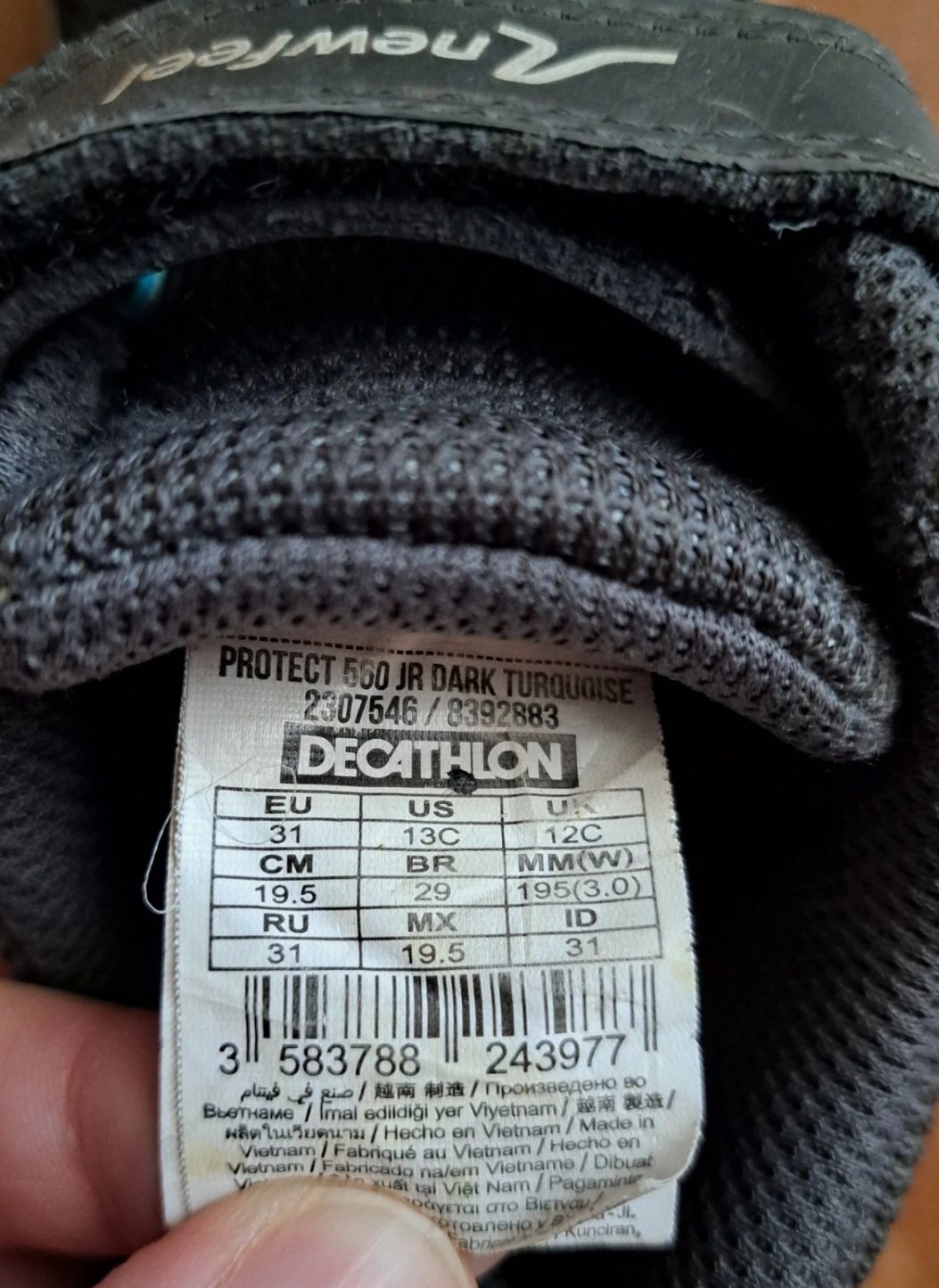 Skórzane buty decathlon 31 new feel