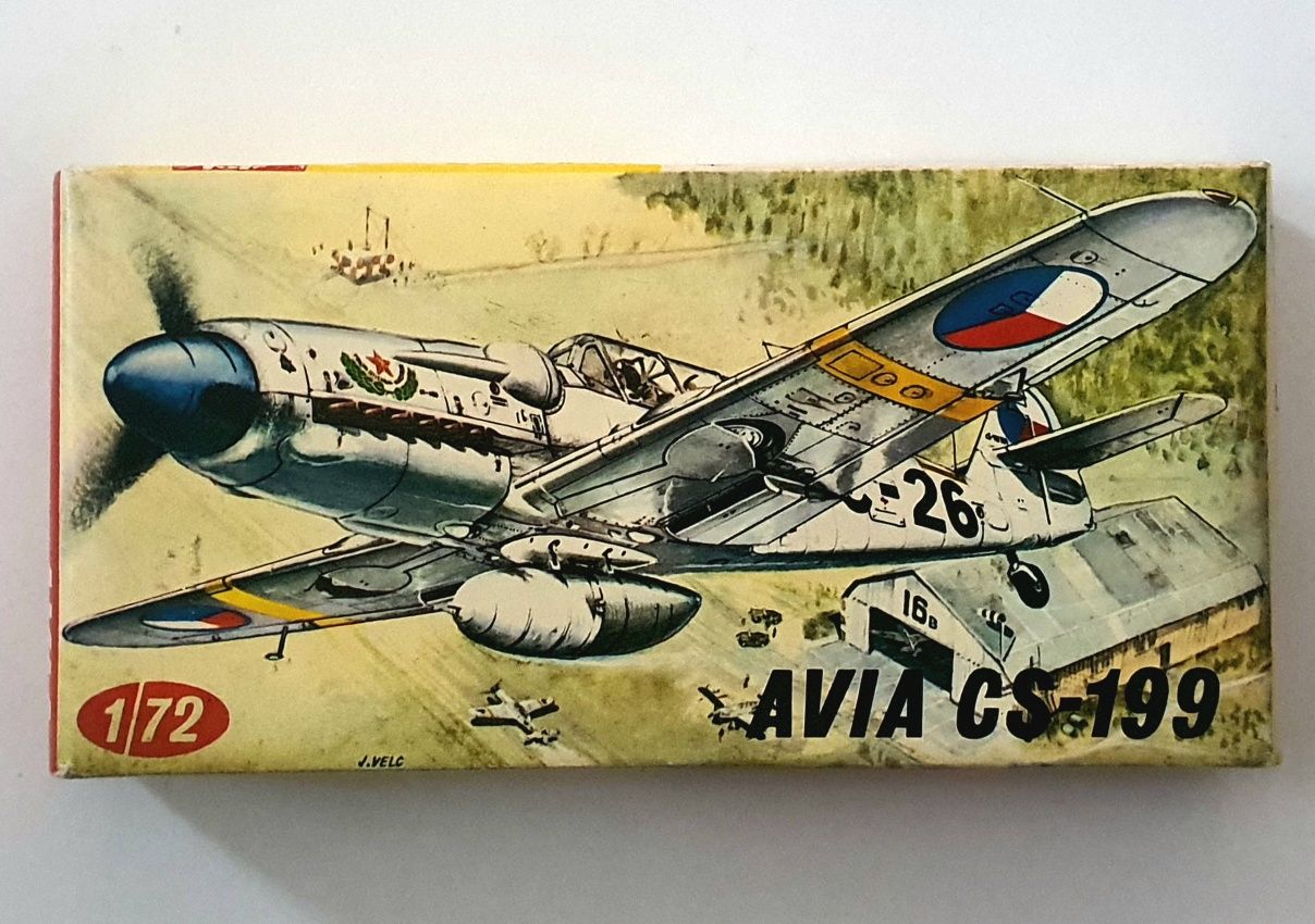 Model Avia CS-199 oryginalny 1/72 , Made in Czechoslovakia