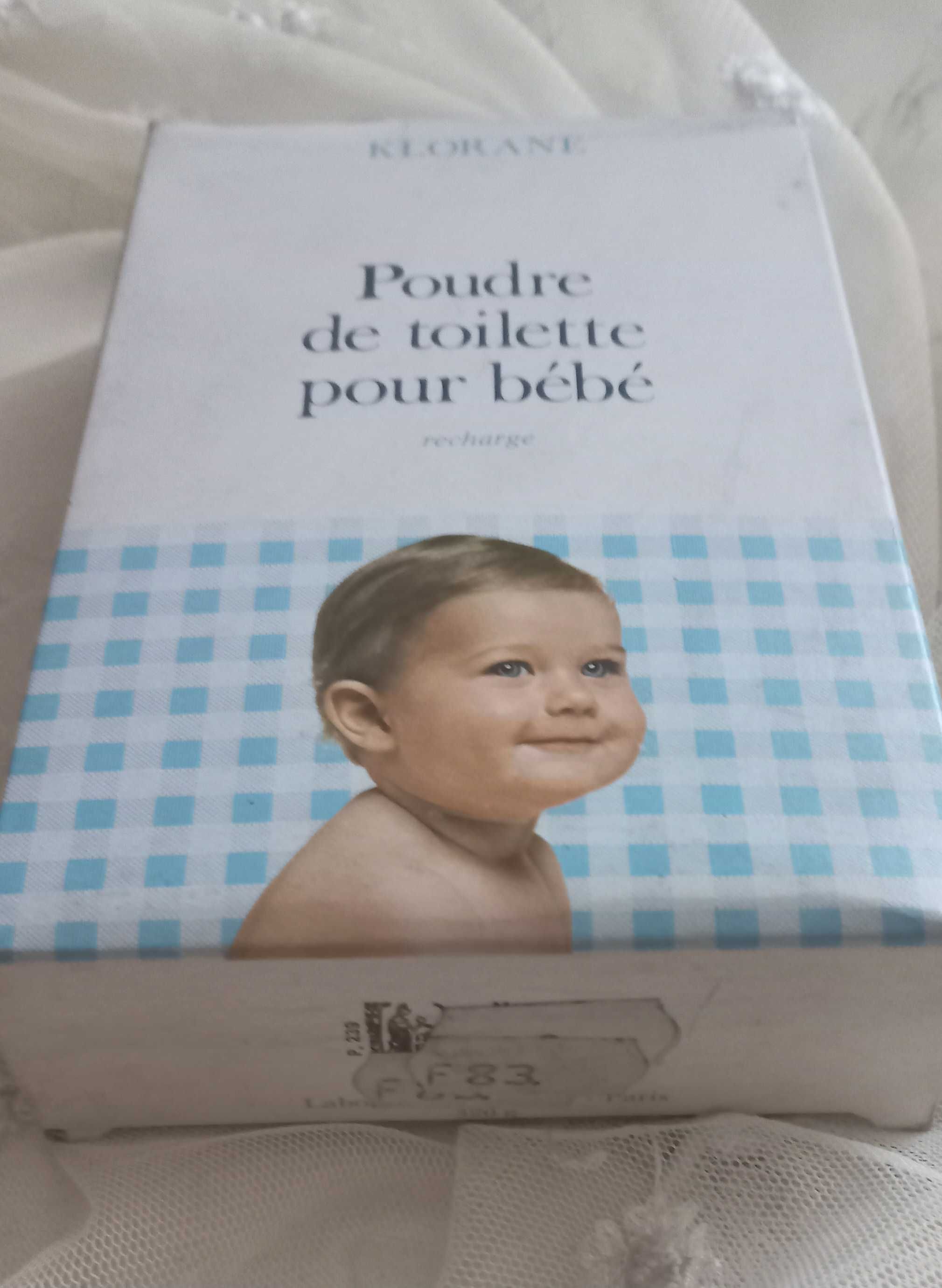 Baby Toilet Powder vintage France