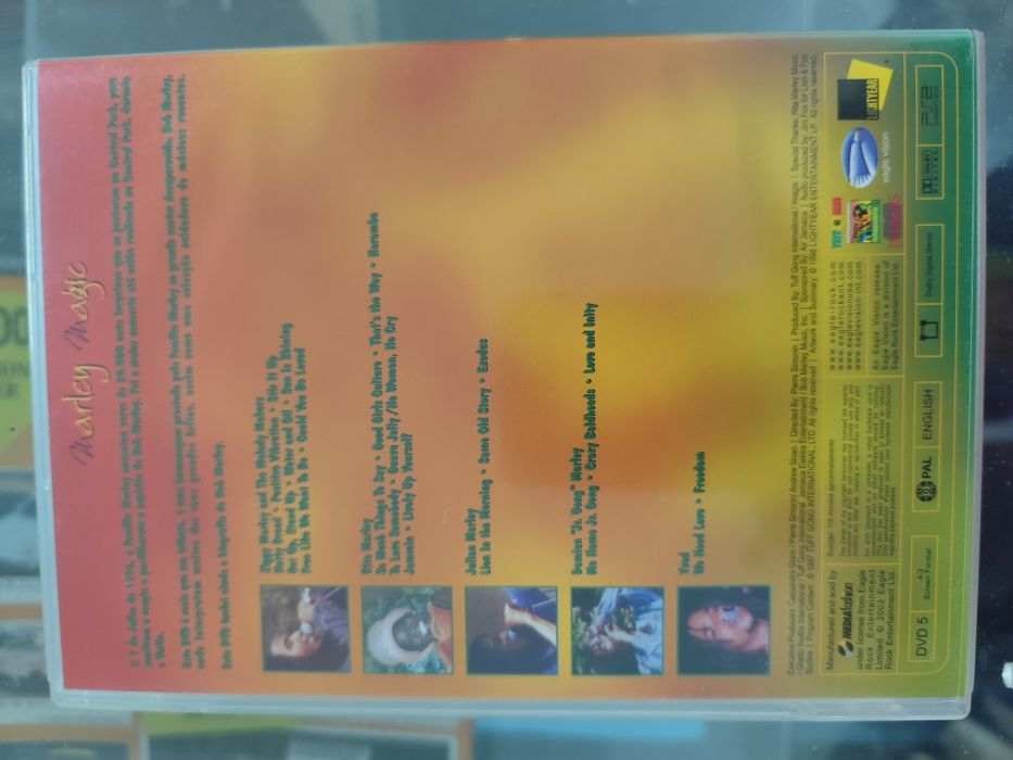 DVD duplo Bob Marley History,Tribute &Music