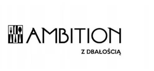 AMBITION ZESTAW NOŻY PRIA z Ostrzałką i Obierakiem 5 el BRĄZOWE Rączki