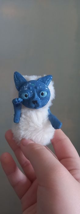 Інтер'єрні іграшки, казкові тваринки зроблені в змішанній техніці