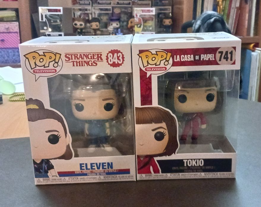 Stranger Things + Casa de Papel - Funko POP