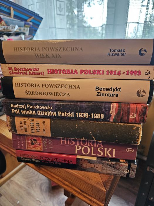 Książki, Kizwalter,Roszkowski,Paczkowski,
Kieniewicz,Markiewicz,Wójcik