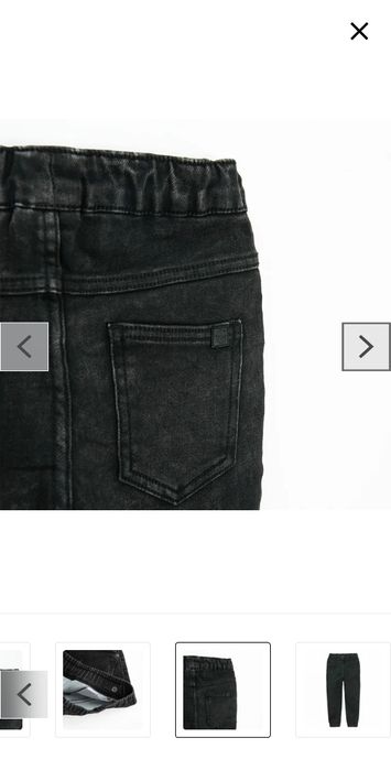 Spodnie jeans jogger r.146 Cool Club NOWE