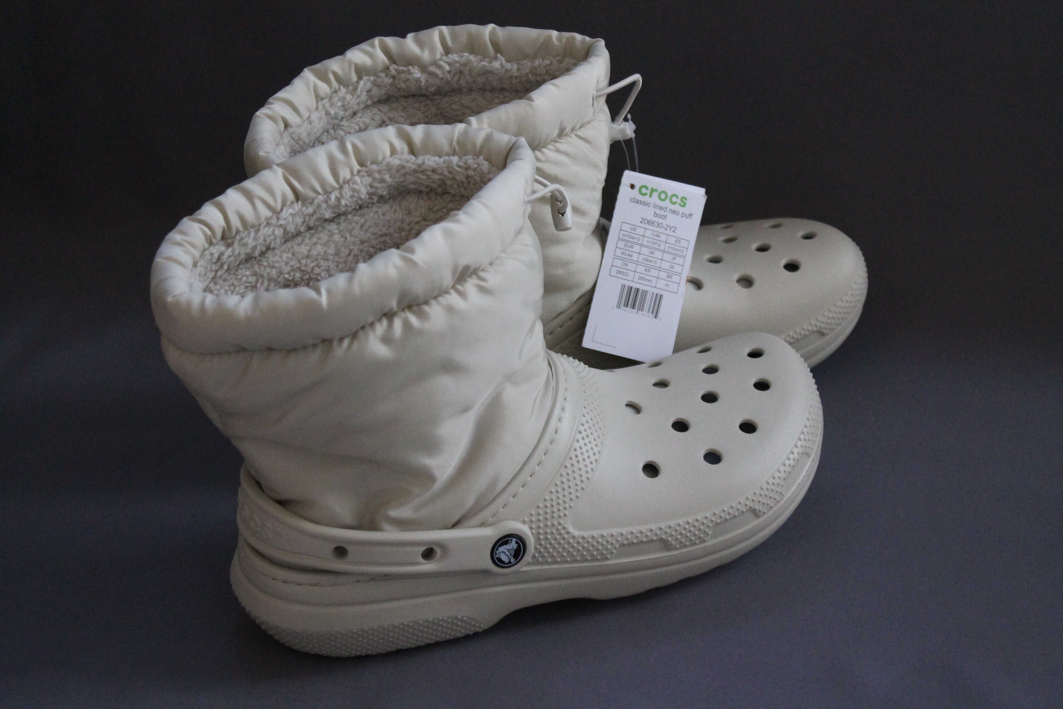 Crocs Classic Lined Neo Puff Boot Classic Neo Puff Boot-US-M10/W12