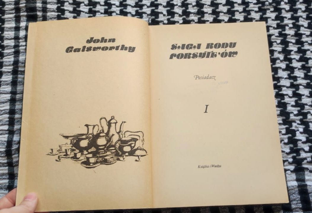 John Galsworthy- Saga rodu Forsyteów Tom 1-3