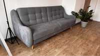 Ліжко-диван прямий ADK Теон К3 сірий 2200x920x950 мм