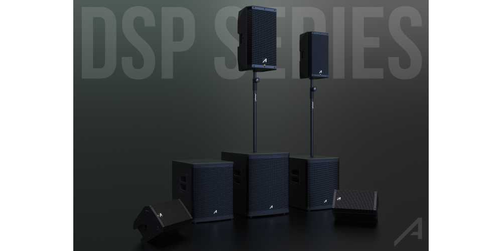 Novidade! Coluna Som Audibax DSP15 800W com DSP - NOVA