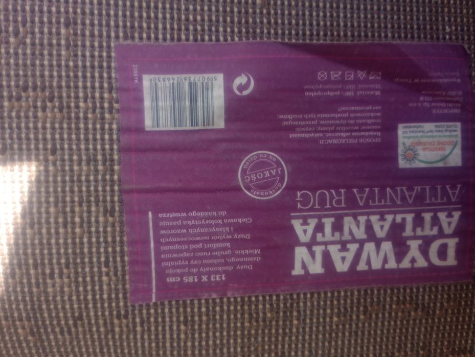 Dywan/ chodnik pokojowy 185x133 cm