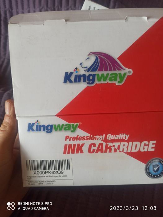 Kingway ink tusz do drukarki