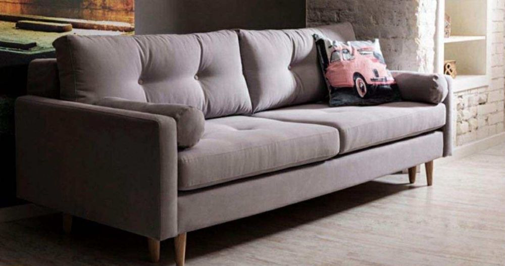 Dwie sofy rozkładane z funkcją spania