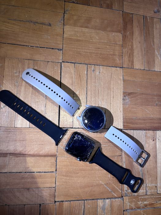 Sprzedam dwa zegarki uszkodzone aplle watch i suunto 5 peak