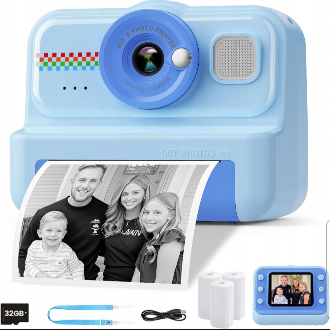 Aparat HiMont Dla Chłopca Dziewczynki dziecka Natychmiastowy Polaroid