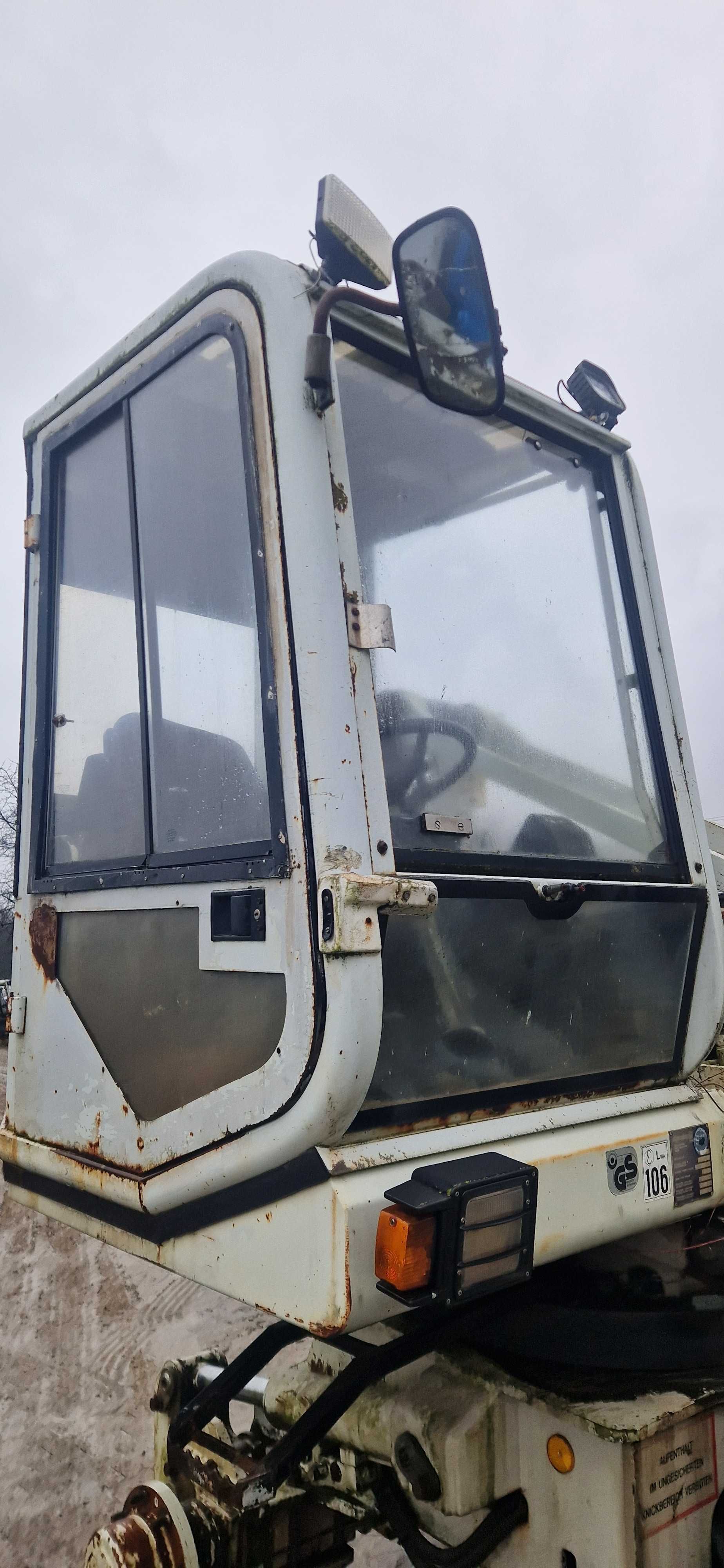 koparka Mecalac CX 11 cxi części kabina pompa silnik most