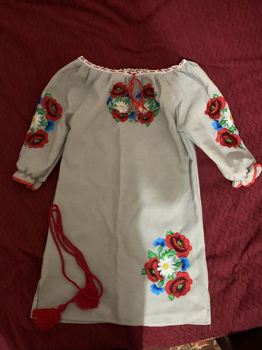 Вишите плаття 9-10років