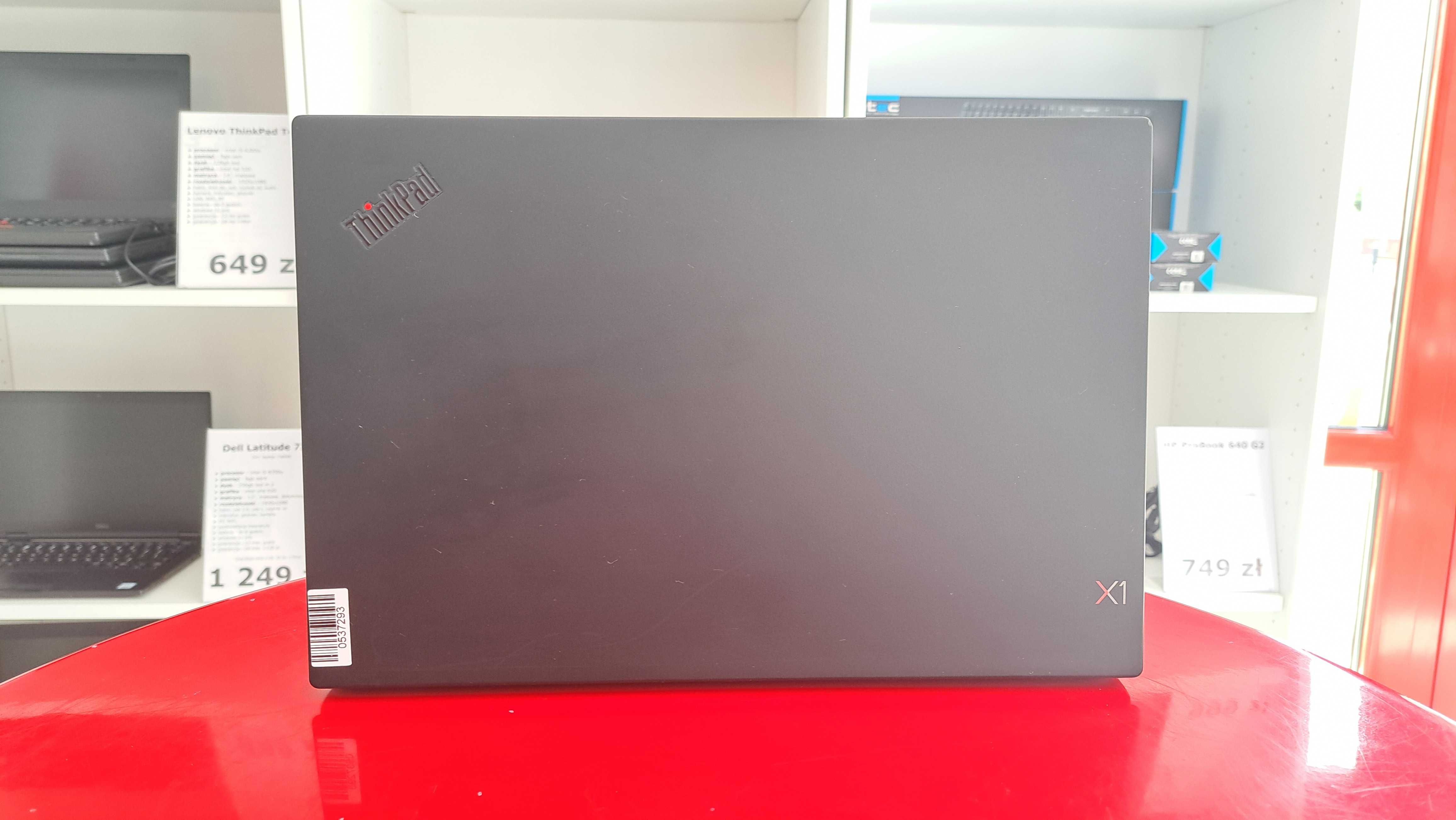 Laptop Lenovo X1 Carbon G6 i5-8GEN 16GB/512SSD Dotyk FHD IPS MAT