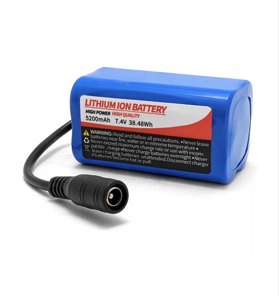 Akumulator do łódki zanetowej 7,4v 5200mAh
