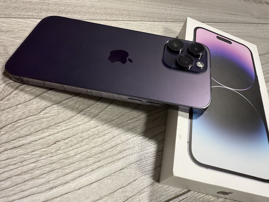 ‼️ Apple Iphone 14 Pro Max Deep Purple офіційний неверлок з сім картою