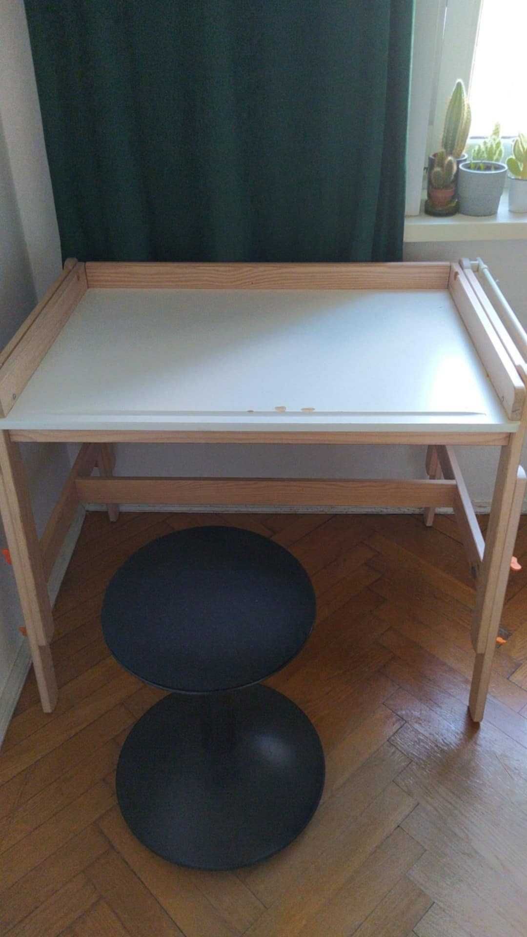 stół biurko IKEA Flisat regulowane