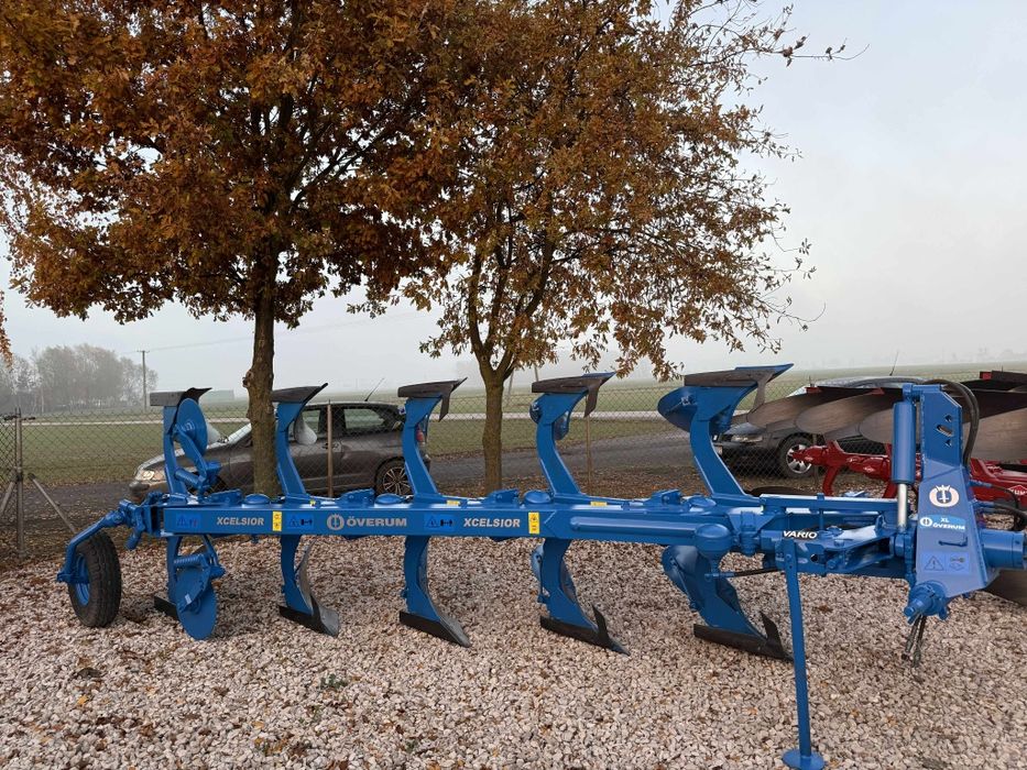 Pług 5 skibowy Obrotowy Overum Xcelsior CX!! Gruba rama!! Igła!! Kuhn
