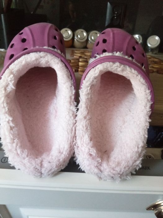 Klapki typu Crocs ocieplane 29/30