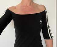 Krótka sukienka Adidas. R. 38. Świetny dekolt