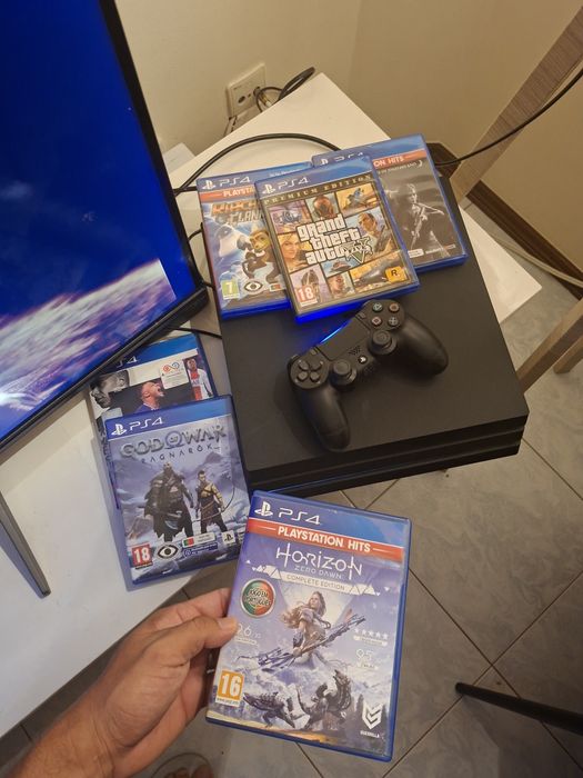Ps4 Pro 1Tb 6 jogos originais