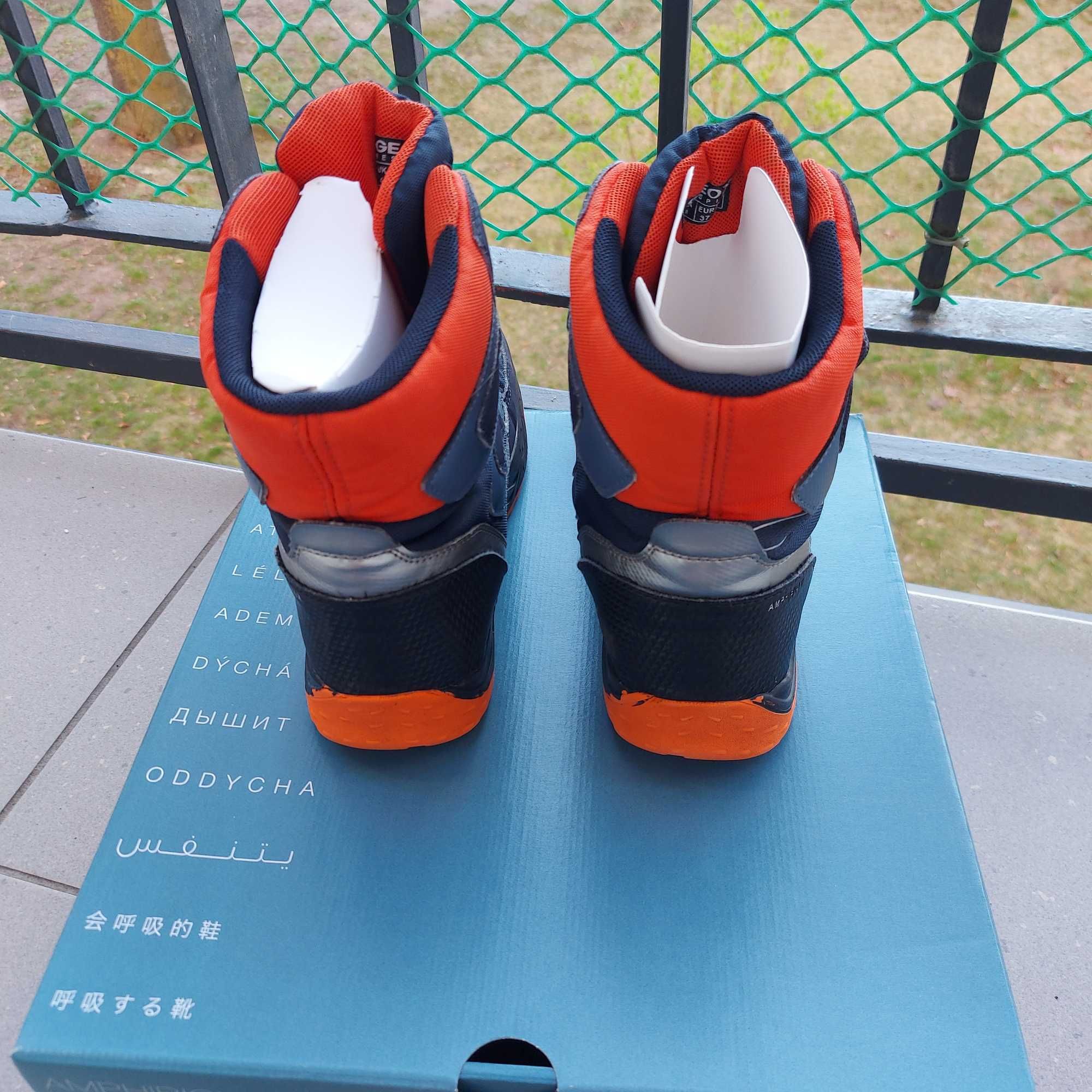 buty zimowe kozaki śniegowce Geox r. 37 dł. wkł. 24,7 cm gwarancja db