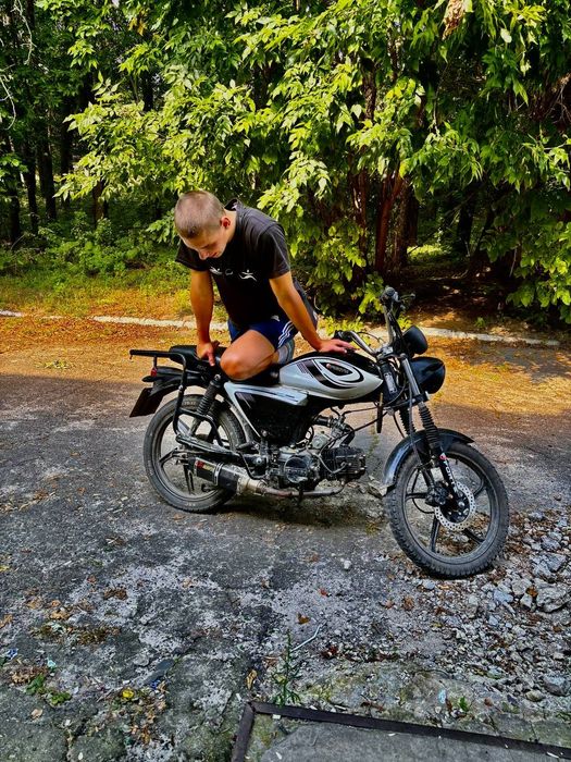 Мотоцикл форте альфа