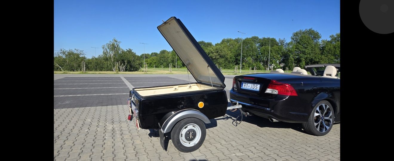 Czarny metallic elegancki Niewiadów N250C jak nowy.