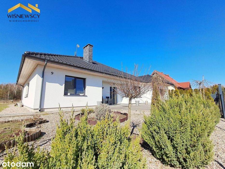 Parterowy dom w Pasłęku, 125 m², działka 996 m²