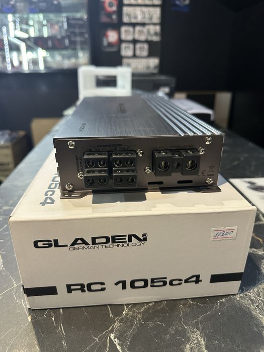 4-канальний підсилювач GLADEN RC 105C4