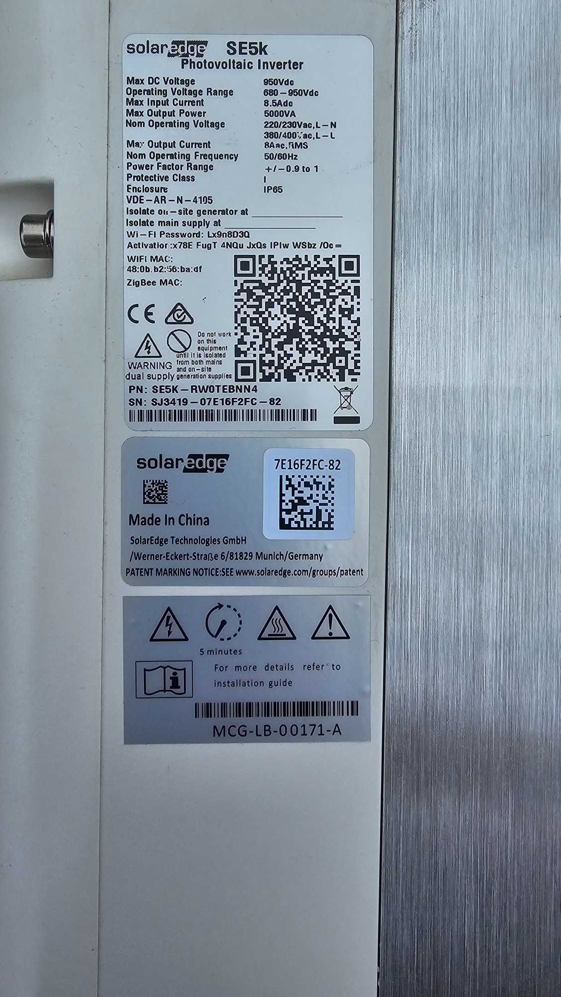 Falownik Solar EDGE SE5k