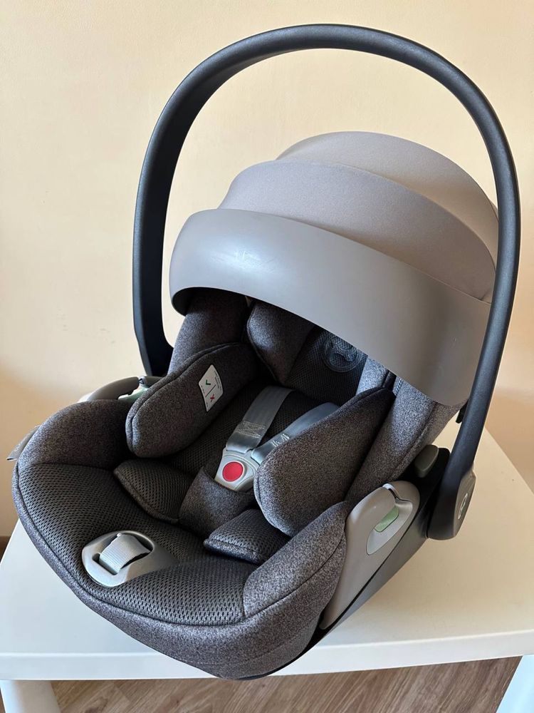 Cybex Cloud T Plus Mirage Grey Сайбекс автолюлька