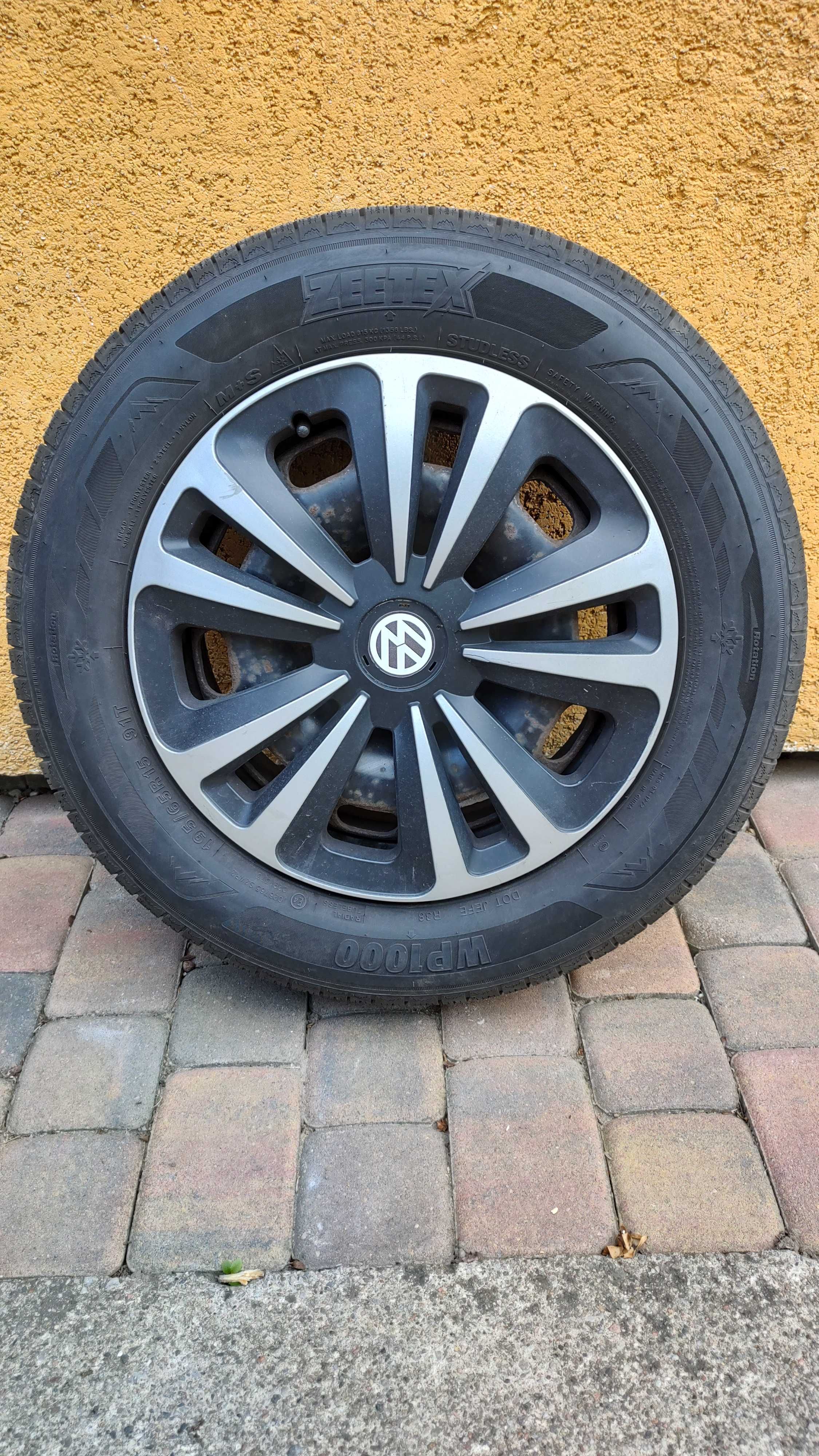 Sprzedam komplet kół zimowych 195/65 R15 – ZEETEX WP1000