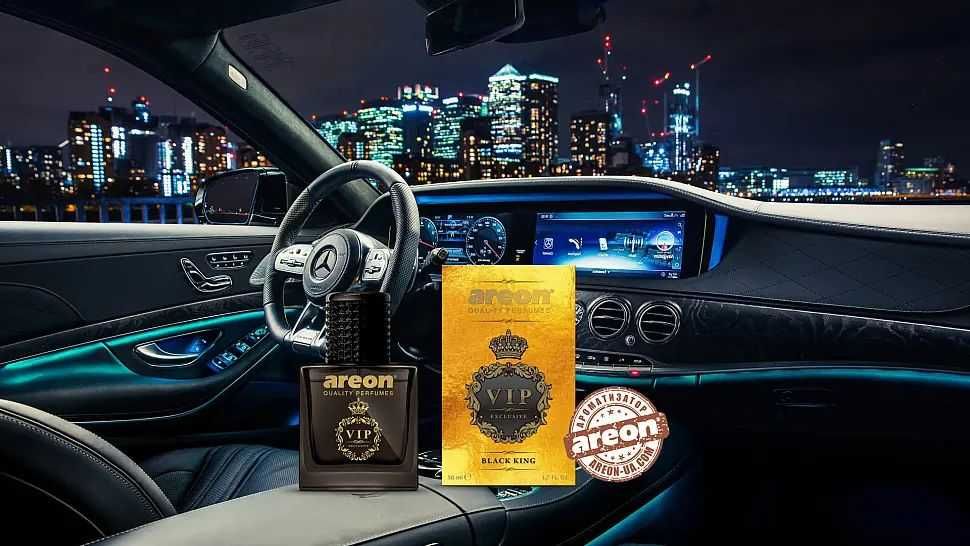Ароматизатор  повітря в авто Areon Car Perfume VIP 50ml