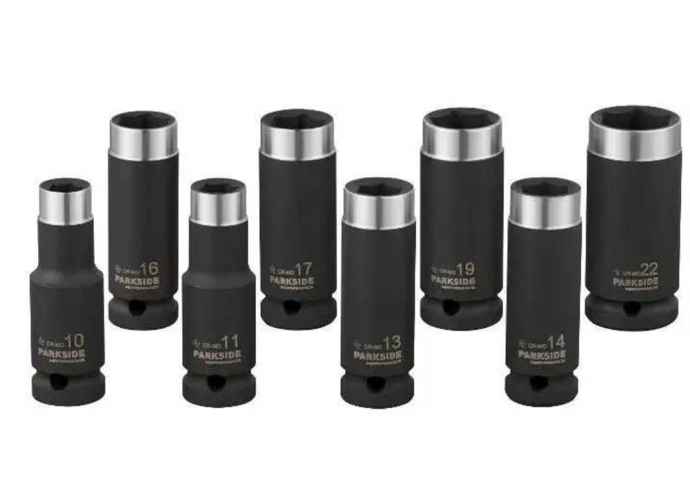 Набір ударних торцевих головок  Parkside Performance