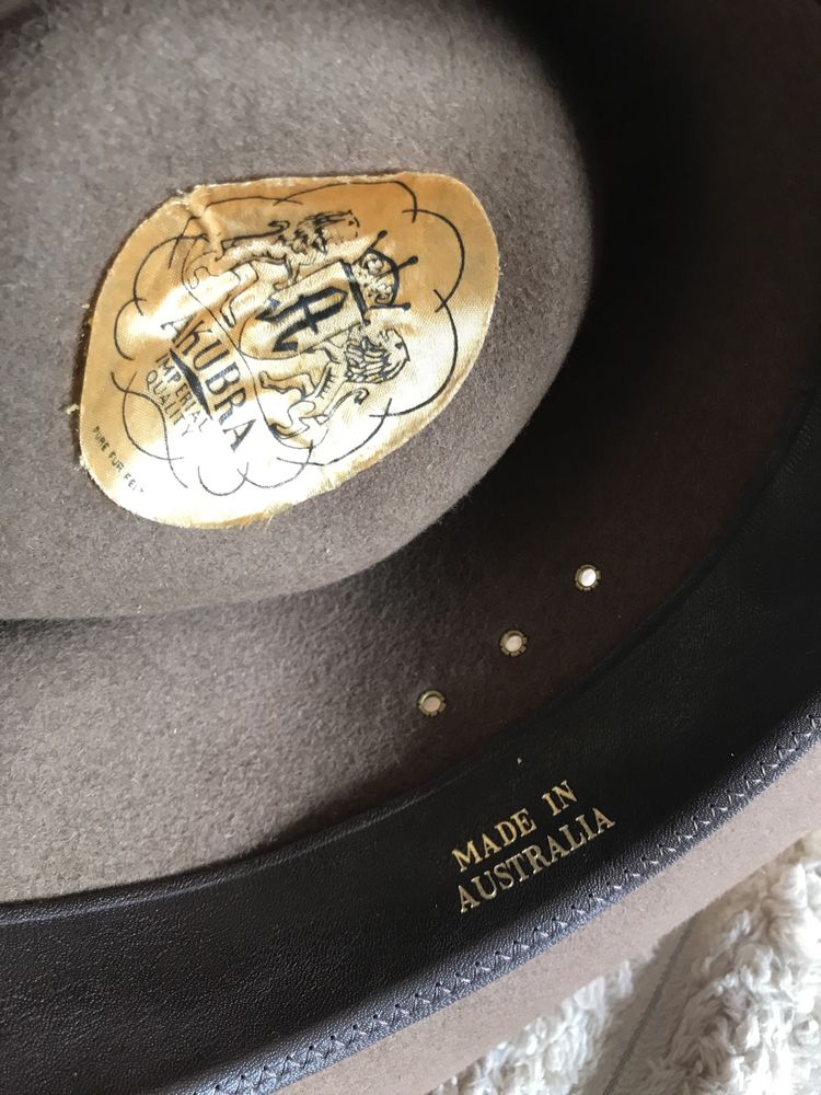 Акубра , капелюх , замша , натуральний , Akubra, оригінал.